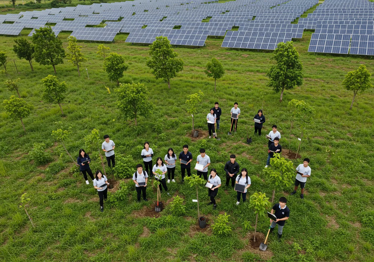 Cover image for Green Tech: Sustainable Technology Initiatives at Heart & Earth Foundation
