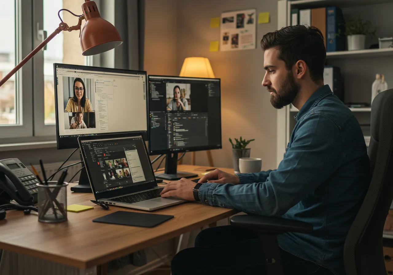 Cover image for Remote Work in 2025: Technology Powering Global and Hybrid Teams